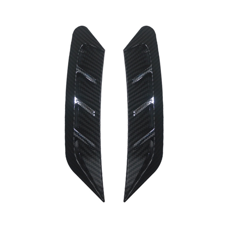 Universal Black Knight Car Exterior Decorative Stickers for Headlights and Tail Lights