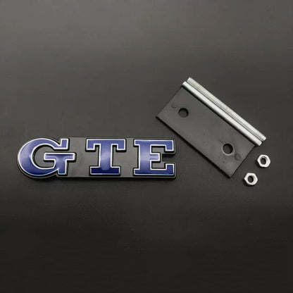 GTE Letter Sticker - High-Quality Trunk Tail Sticker for Polo Car, Modified Mid-Grid Logo