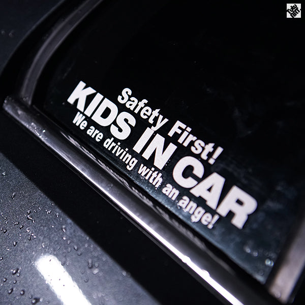 Pinalloy Sticker "Kids in Car"