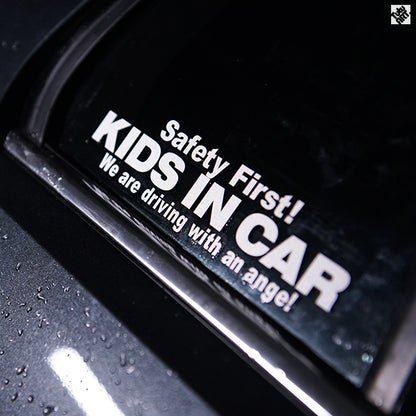 Pinalloy Sticker "Kids in Car"