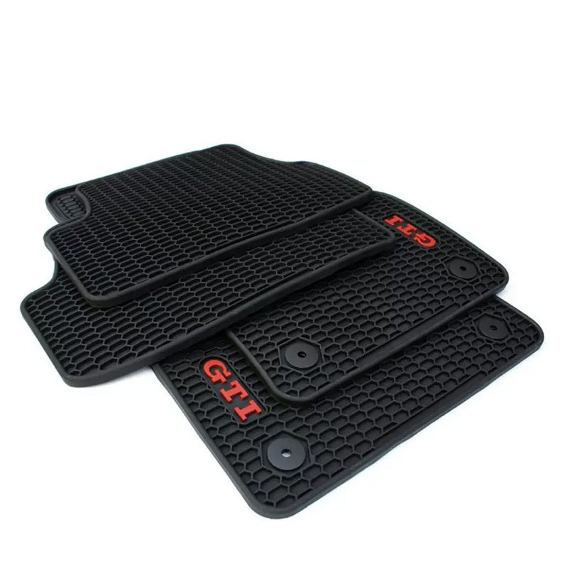 (Set of 4) Pinalloy Honeycomb Rubber Waterproof Foot Pad for MK7 MK8 GTI