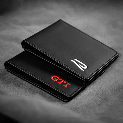 Driver's License Leather Wallet with R/GTI Wording