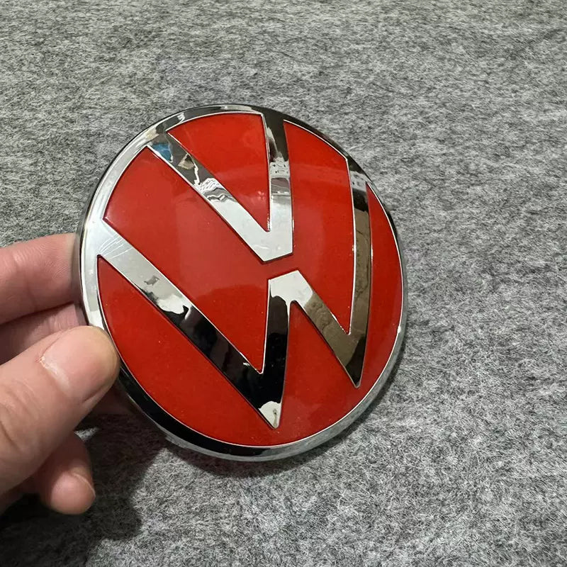 ABS Made Front Black Emblem Badge Stickers - Replacement Version for 2018-2020 MK7.5 Models