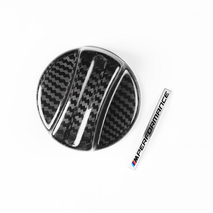 Pinalloy Dry Carbon Fiber Fuel Tank Cap MP style Fuel Cover tank for BMW