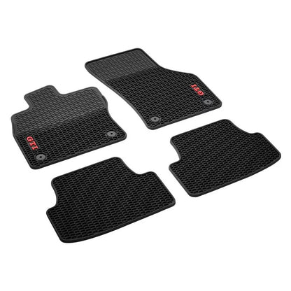 (Set of 4) Pinalloy Honeycomb Rubber Waterproof Foot Pad for MK7 MK8 GTI
