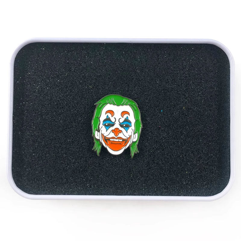Joker Badge: Joaquin Phoenix Movie Style Fan Pin