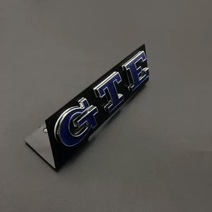 GTE Letter Sticker - High-Quality Trunk Tail Sticker for Polo Car, Modified Mid-Grid Logo