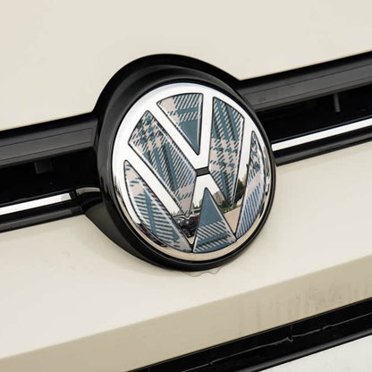 Premium Custom Front & Rear Badge Emblem Sticker Upgrade for Golf MK7 7.5