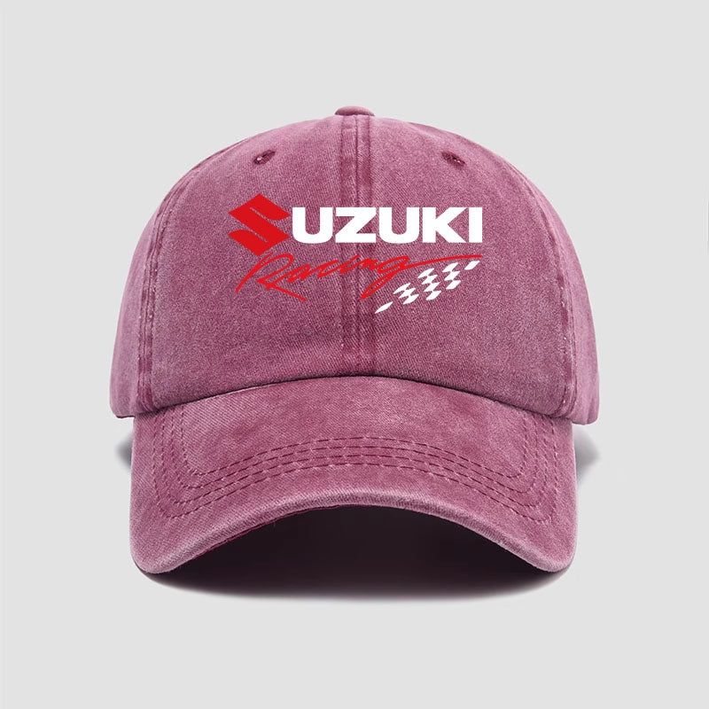 Custom Embroidered Baseball Caps for Suzuki Fans