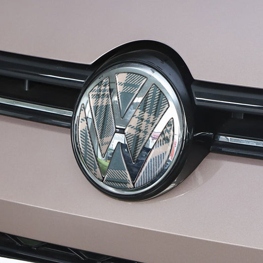 Premium Custom Front & Rear Badge Emblem Sticker Upgrade for Golf MK7 7.5