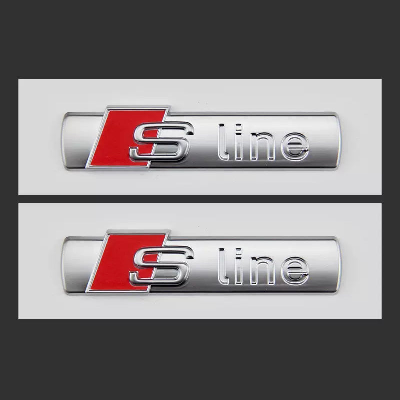 Adesivo laterale in ABS Pinalloy con scritta SLine