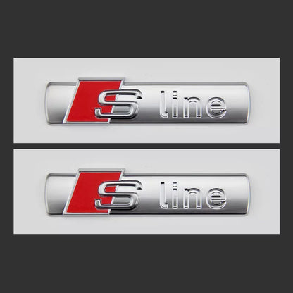 Adesivo laterale in ABS Pinalloy con scritta SLine