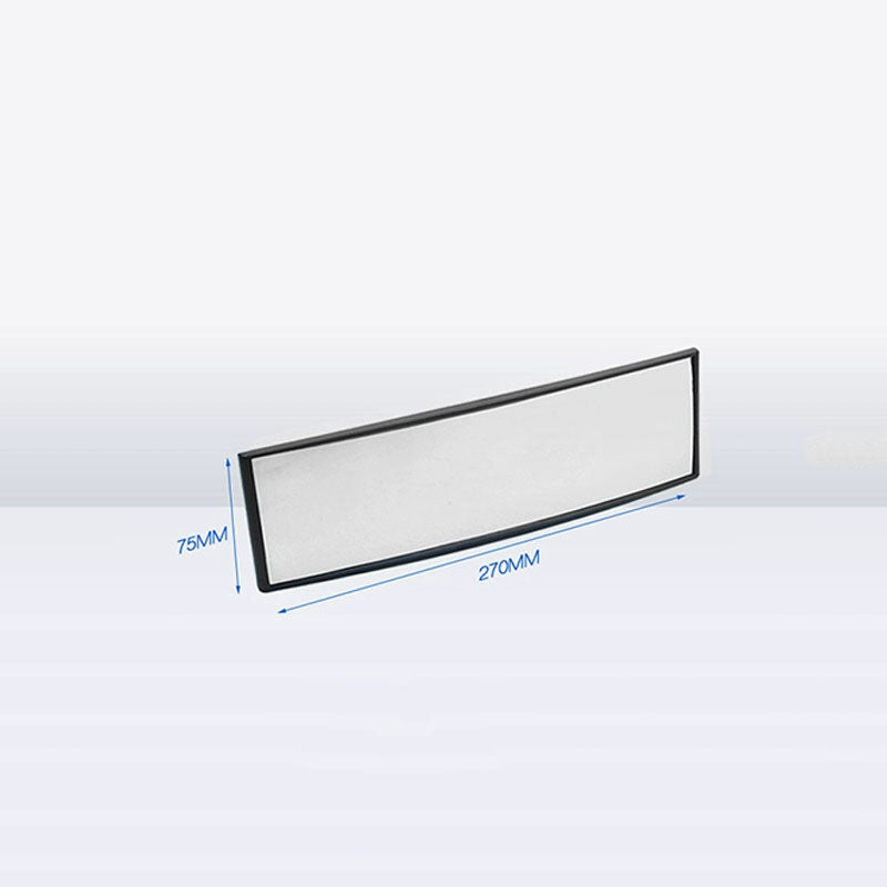 Wide-Angle Anti-Glare Rearview Mirror - Large Vision Curved Interior Auxiliary Mirror for Safe Reversing & Driving