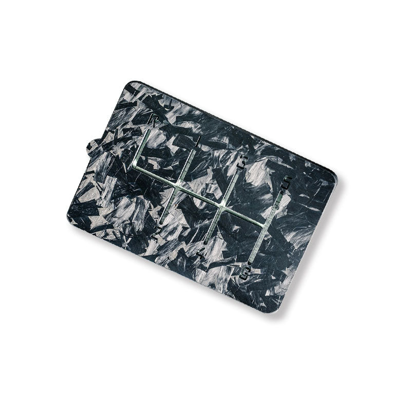 Real Dry Carbon Fiber Driver's License & Vehicle Registration Holder Set - Driving School Style