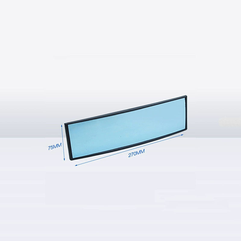 Wide-Angle Anti-Glare Rearview Mirror - Large Vision Curved Interior Auxiliary Mirror for Safe Reversing & Driving