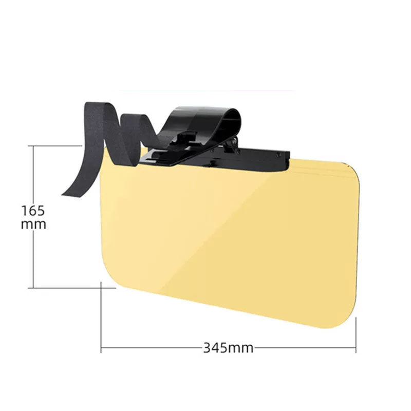 Wide-View Anti-Glare Car Visor Extender – Day/Night Anti-UV Driver Shield
