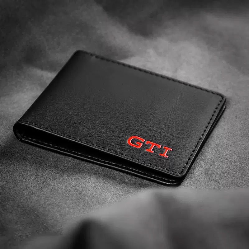 Driver's License Leather Wallet with R/GTI Wording