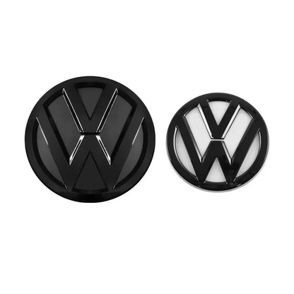 ABS Made Front Black Emblem Badge Stickers For 2018-2020 MK7.5 Models (Replacement Version)