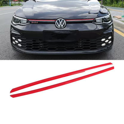 Red Line Headlight Sticker for VW 8 Models Rline/pro