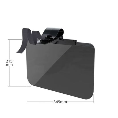 Wide-View Anti-Glare Car Visor Extender – Day/Night Anti-UV Driver Shield
