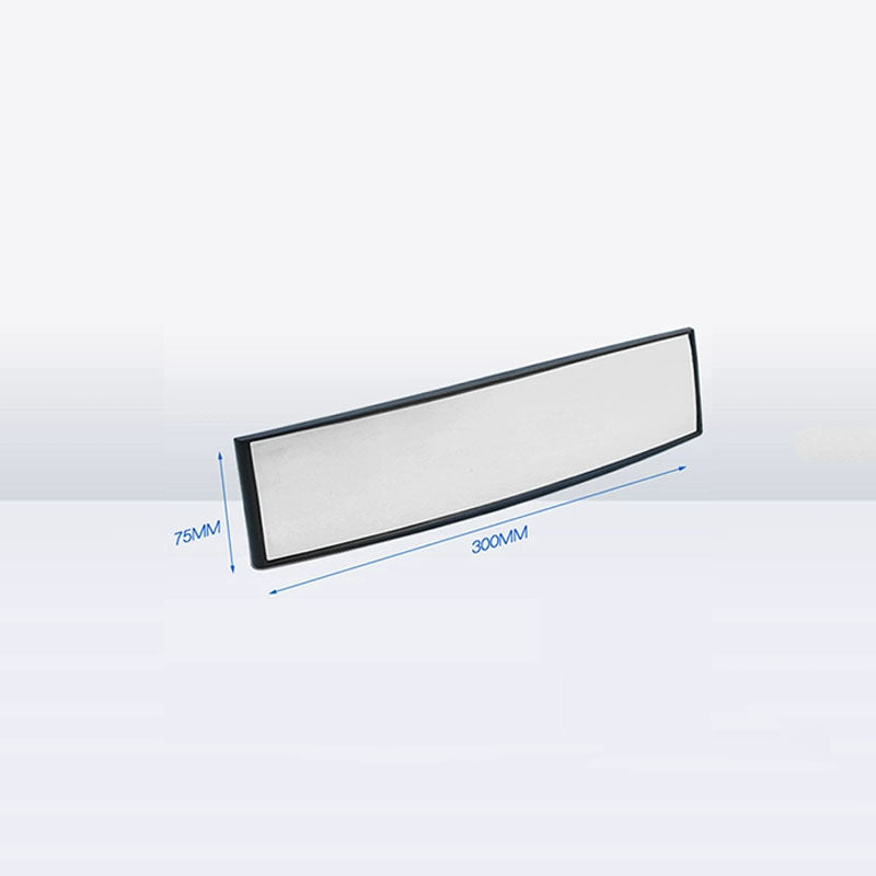 Wide-Angle Anti-Glare Rearview Mirror - Large Vision Curved Interior Auxiliary Mirror for Safe Reversing & Driving