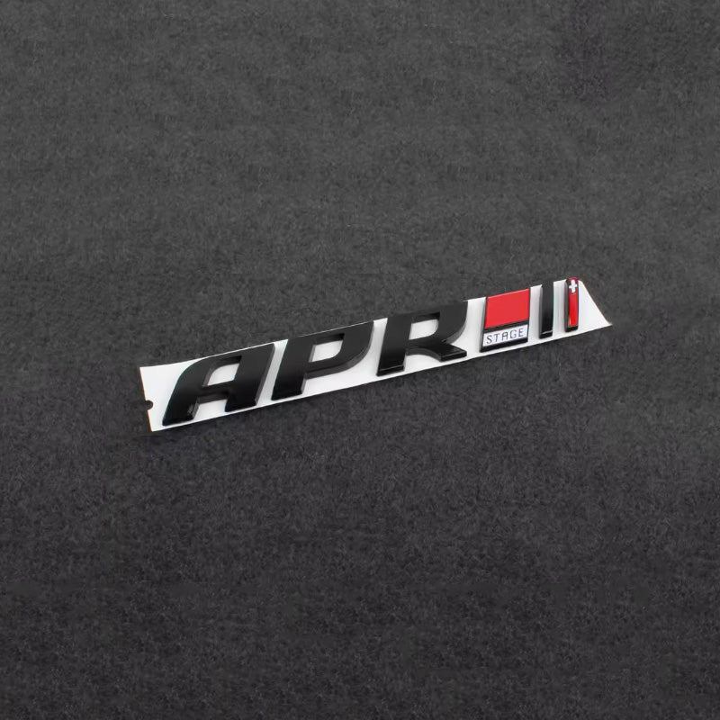 Universal German Modified Car Label - APR Program Modification Decorative Tail Sticker (15-21 x 3cm)