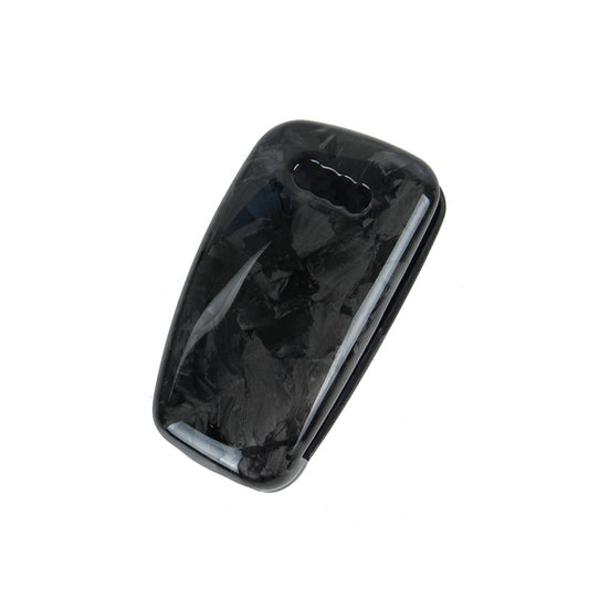 Deluxe Real Forged Carbon Fiber Remote Flip Key Cover Case for Compatible Models