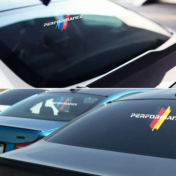 Windshield and Window Customizable Modified Body Stickers for BMW Models