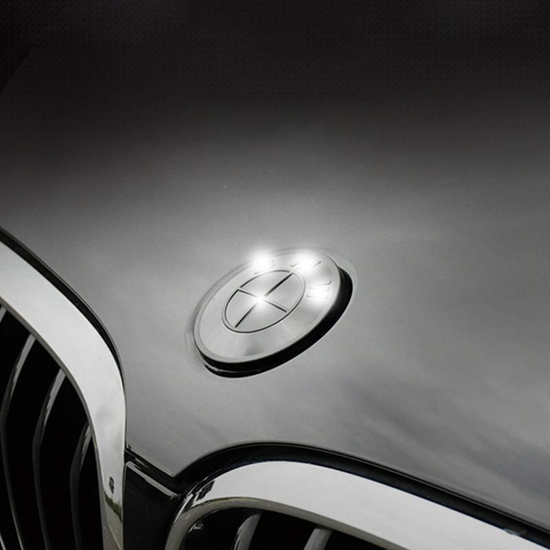 ABS All Black Emblem Badge Sticker for Bimmer Series 1 2 3 4 5 6