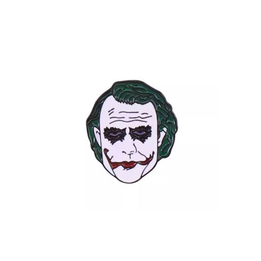 Joker Badge: Heathcliff Ledger Movie Style Fan Pin