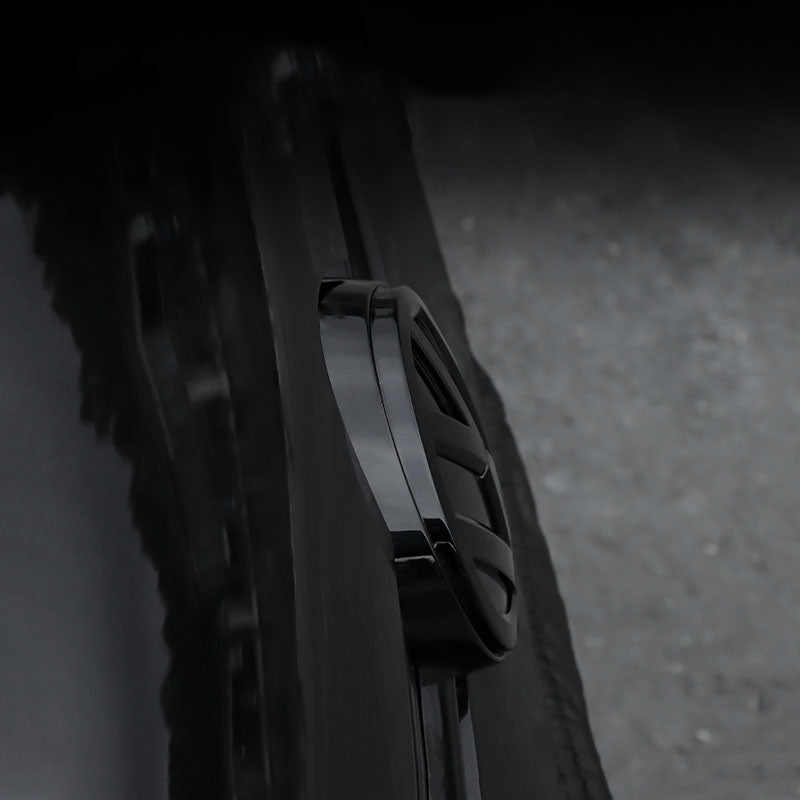 Adesivi con stemma anteriore in ABS nero, sovrapposizione aftermarket per modelli MK7.5 2018-2020