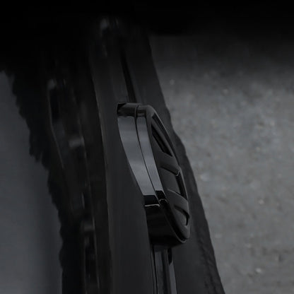 Adesivi con stemma anteriore in ABS nero, sovrapposizione aftermarket per modelli MK7.5 2018-2020