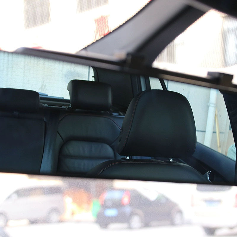 Wide-Angle Anti-Glare Rearview Mirror - Large Vision Curved Interior Auxiliary Mirror for Safe Reversing & Driving