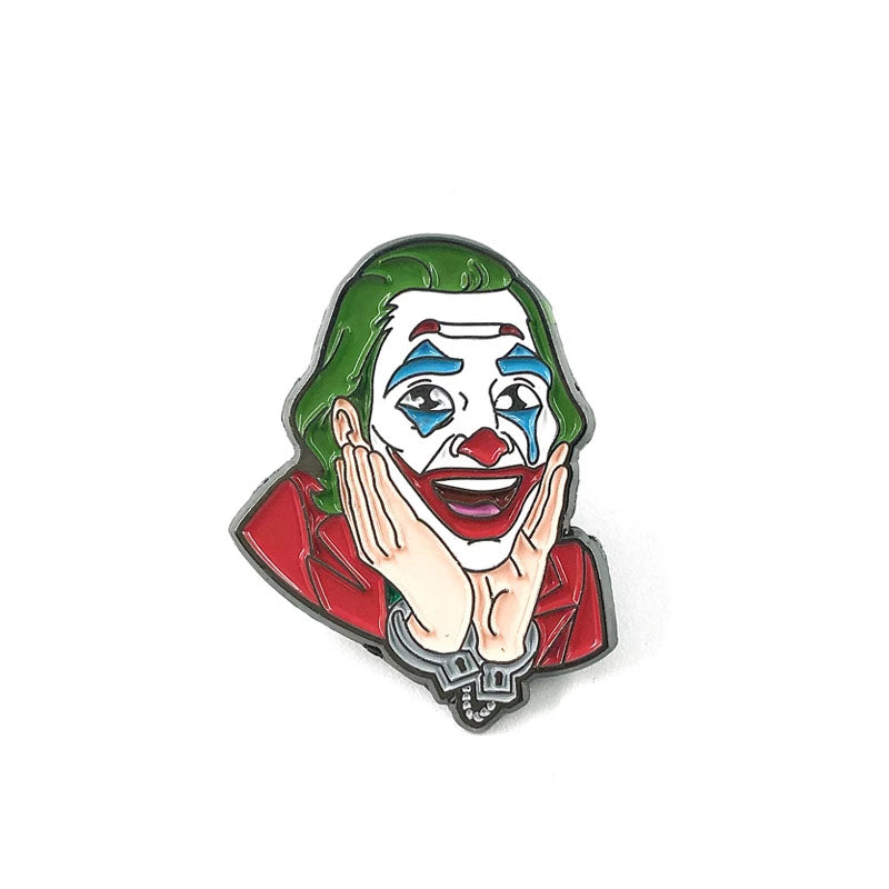 Joker Badge: Joaquin Phoenix Movie Style Fan Pin (ver. 2)