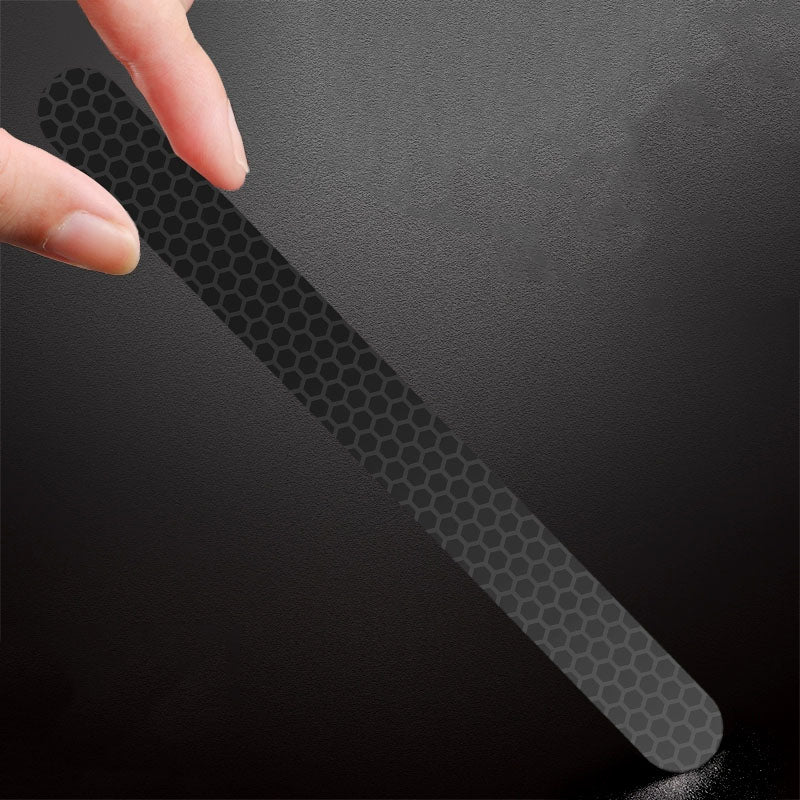 Black Reflective US-Spec Wheel Arch Scratch Cover Stickers - Invisible Waterproof Decorative Strips