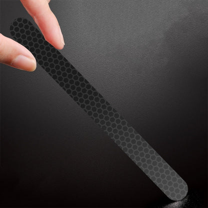 Black Reflective US-Spec Wheel Arch Scratch Cover Stickers - Invisible Waterproof Decorative Strips