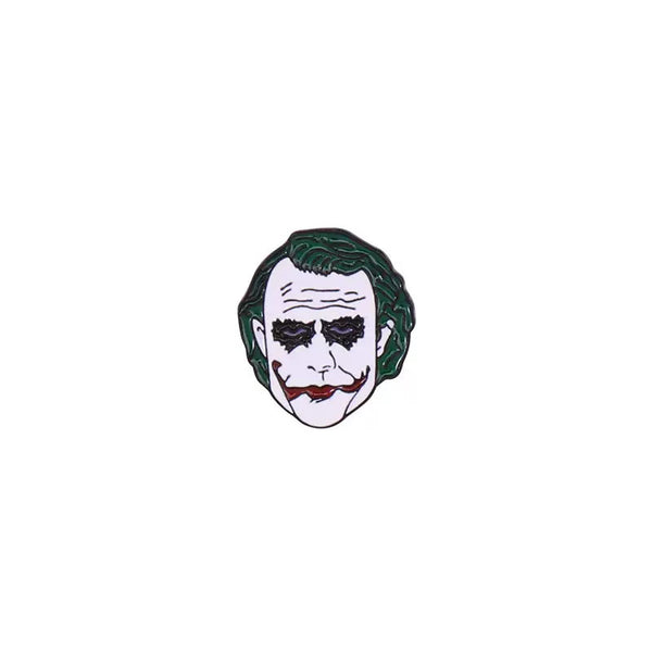 Joker Badge: Heathcliff Ledger Movie Style Fan Pin