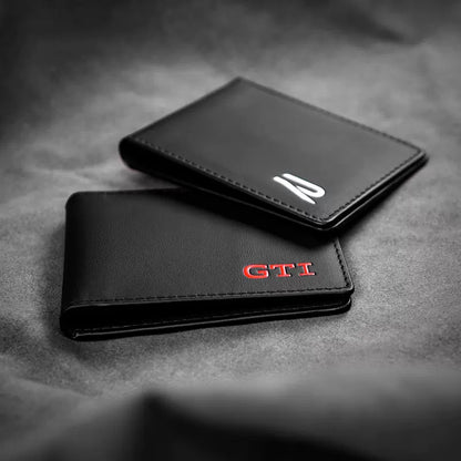 Driver's License Leather Wallet with R/GTI Wording