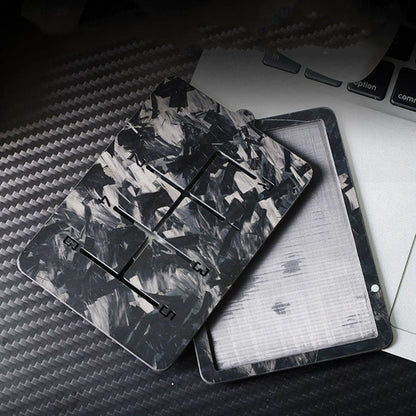 Real Dry Carbon Fiber Driver's License & Vehicle Registration Holder Set - Driving School Style