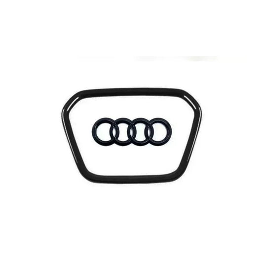 Pinalloy Steering Wheel Emblem for Audi 2016 to 2013, including Q3, Q8, Q5L, and Q7