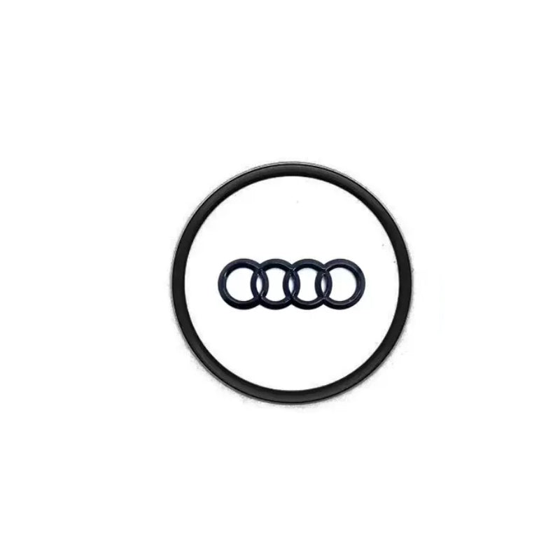 Pinalloy Steering Wheel Emblem for Audi 2016 to 2018, including A6L, Q7, A7, A4L, A3, Q5, Q3, and A5