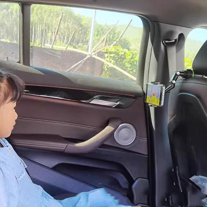 Rearview Mirror Car Phone Holder – Universal Navigation Mount for Secure Drive