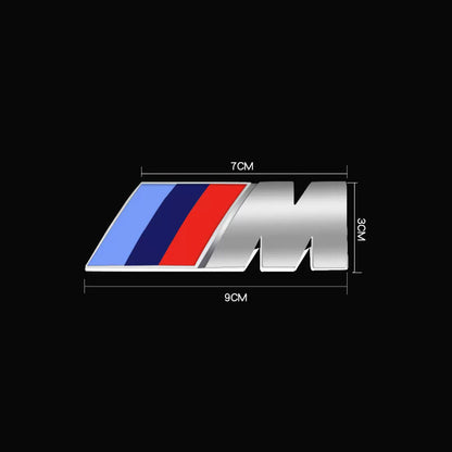 ABS M badge Side Rear emblem for Bimmer