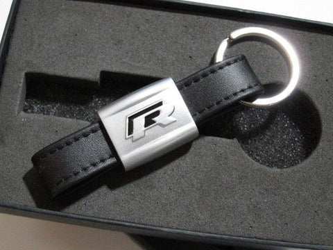 Pinalloy Black R LINE Key Ring Key Chain