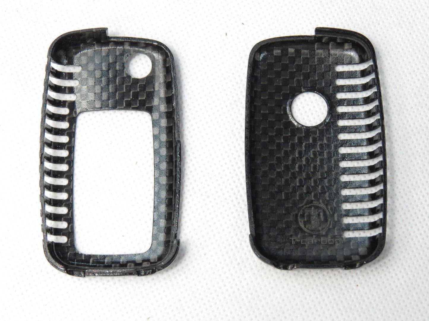 Deluxe Real Carbon Fiber Remote Flip Key Cover Case Skin Shell for VW Seat Skoda TC0001 - Pinalloy Online Auto Accessories Lightweight Car Kit 
