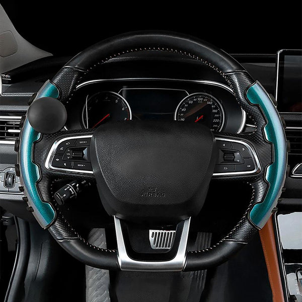 Universal Car Steering Wheel Cover with Assist Ball
