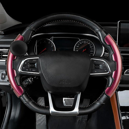 Universal Car Steering Wheel Cover with Assist Ball