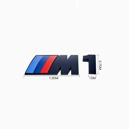 ABS M badge Side Rear emblem for Bimmer