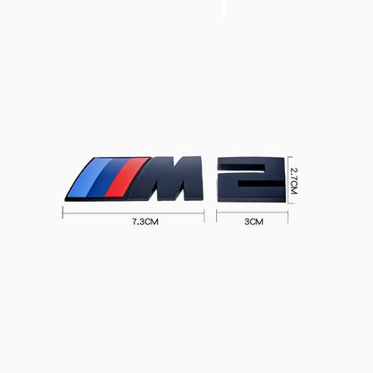 ABS M badge Side Rear emblem for Bimmer