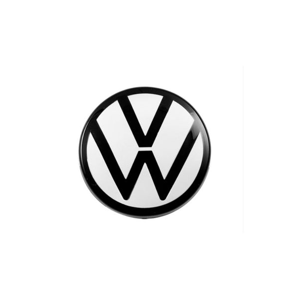 Pinalloy Front and Back Badge Flat White Emblem for VW MK8 Golf8